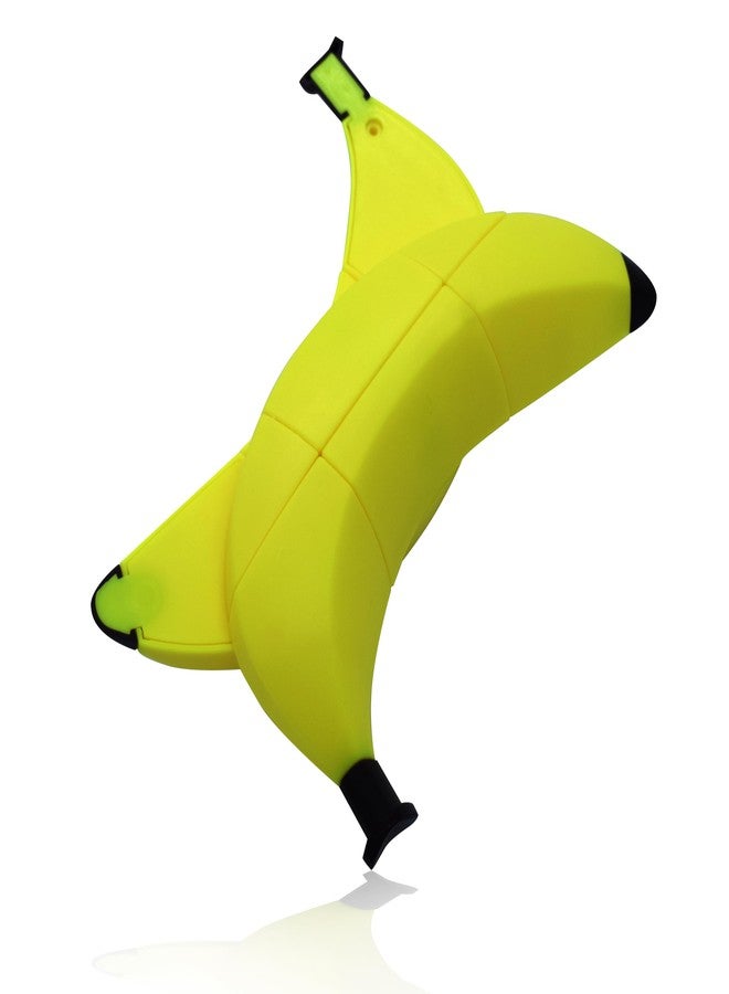 Kiditos Fruit Shaped Banana Magic Speed Cube for Kid - Brain Teaser for Kids, Twisty Educational & Learning Puzzle Toy for Kids for Age 6+ Years - Image 3